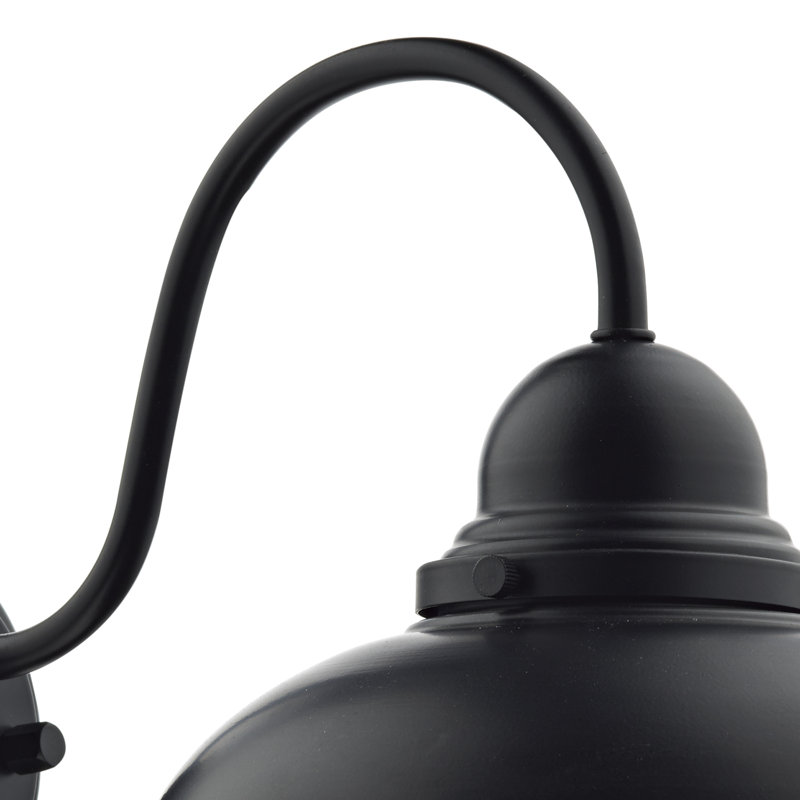 Aage Outdoor Barn Light, Matte Black