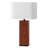 Elsee Burl Wood Table Lamp