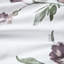 Édredon moderne avec mauve et microfibre taupe