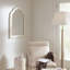 Chateau Camel Bone Arch Wall Mirror