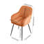 43.5cm H Velvet Upholstered Upholstered Back Armchair-66743934