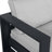 Hoyt 37.40” Outdoor Aluminum Armchair-940330891-970786424