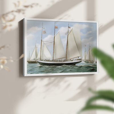 Série nautique - Cxxxviii - reproduction encadrée - réarmable