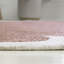 Tapis d'intérieur / extérieur festonné deux tons rose clair / crème Manado-1024928645