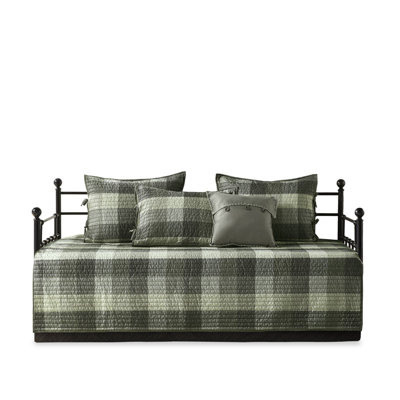 Ridge 3 Piece Reversible Plaid Daybed Cover Set