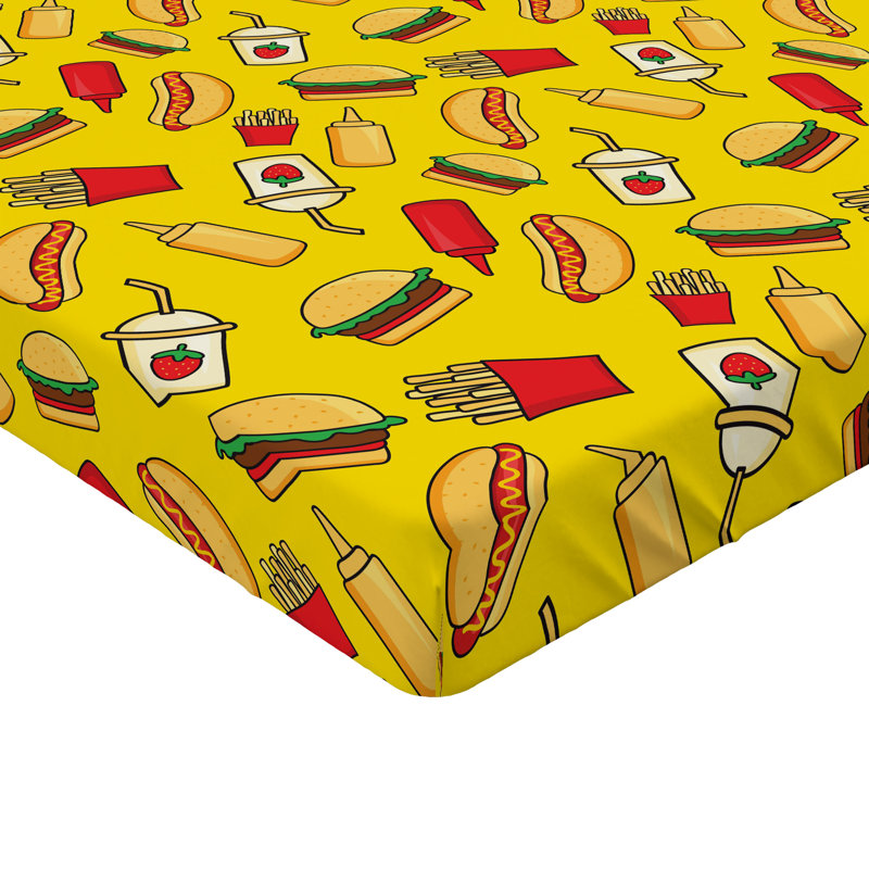 Ensemble de 2 draps-housse Ambesonne, Drap-housse pour lit simple