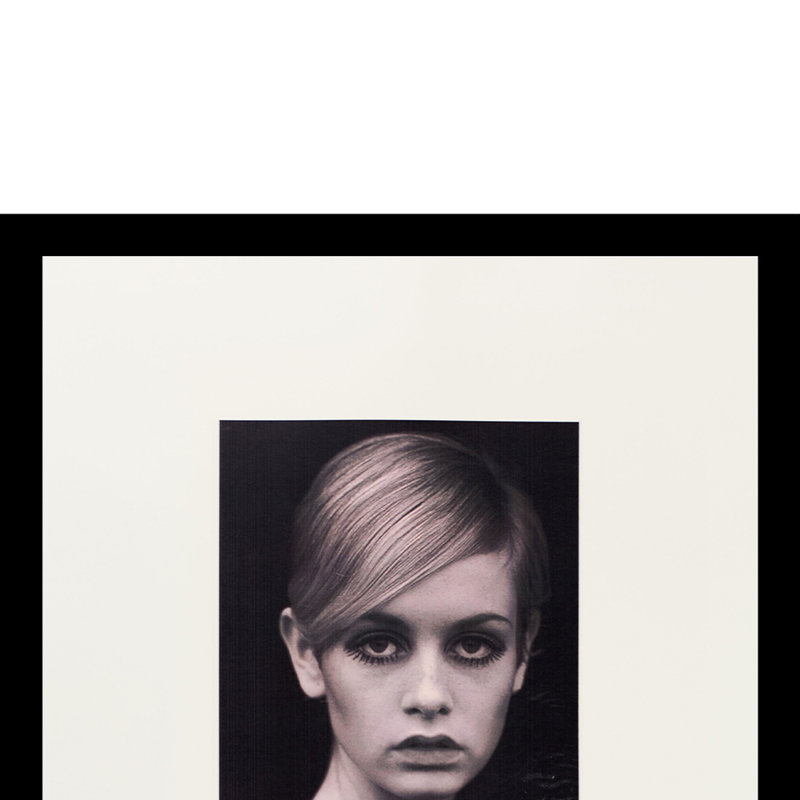 Twiggy Designer Fashion, reproduction encadrée
