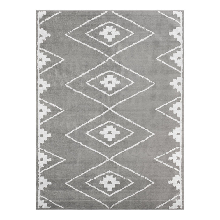 Latitude Run® Vefsna Nikolis Rug Gray