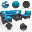 Ensemble de patio 7 pièces 7 pièces-867568156-867568130
