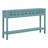 Wood Console Table with two Different Size Drawers, Bottom Shelf-1593295825
