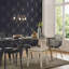 Geometric Metallic Wallpaper Double Roll-1976047110
