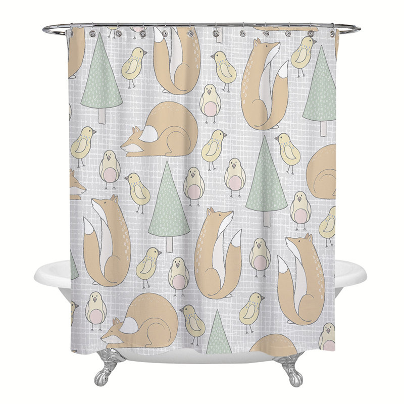 Shower Curtain, 93" H x 70" W
