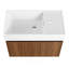 Armoire de salle de bain 30 po avec lavabo, portes à fermeture douce, fixation flottante, pour petite salle de bain-2013577365