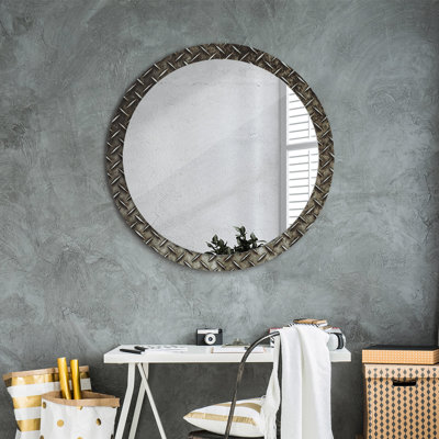 Huldar Glass Flat Wall Mirror