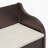 Rustic Multifunctional Storage Bench (Espresso+Beige)-692571161