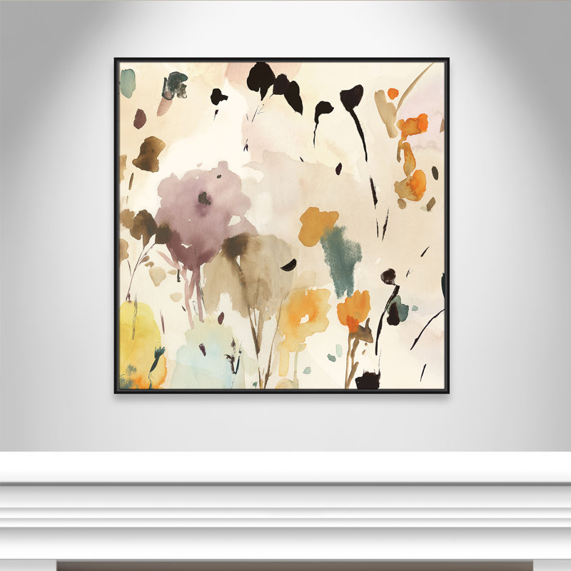 Shaping Up - Square Version I Print by Asia Jensen, Black, 41.5" H x 41.5" W