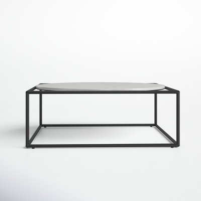 Aldren Genuine Marble Single Coffee Table