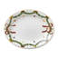 Royal Copenhagen Star Fluted Christmas Oval Platter