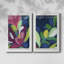 Affiche «Night Garden», exposition sur toile tendue I-Premium - prête à être accrochée-845875608