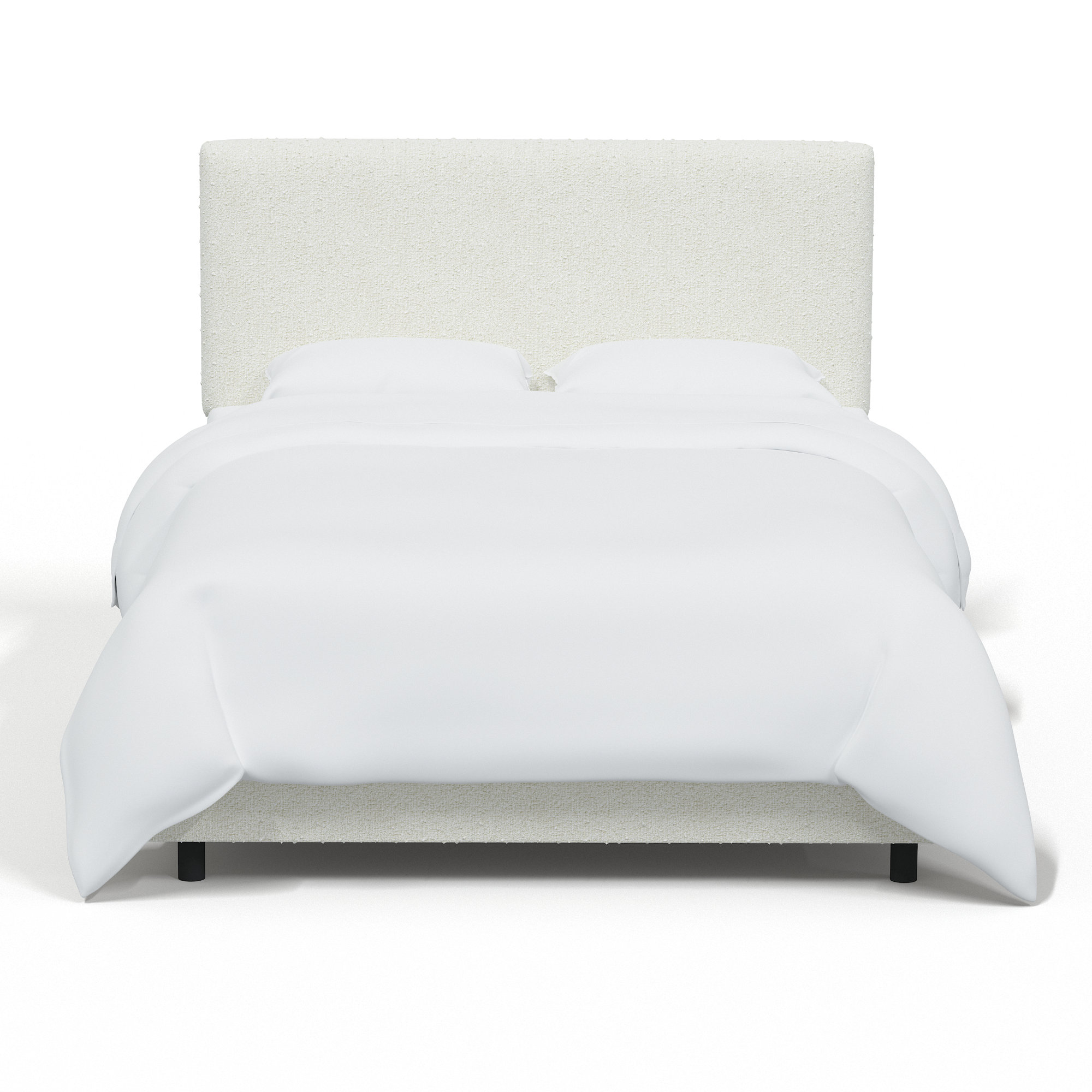 Eisley Upholstered Bed, Classic Snow Boucle, California King