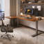 Bureau en bois massif en forme de L Modern Minimalist-1183050251