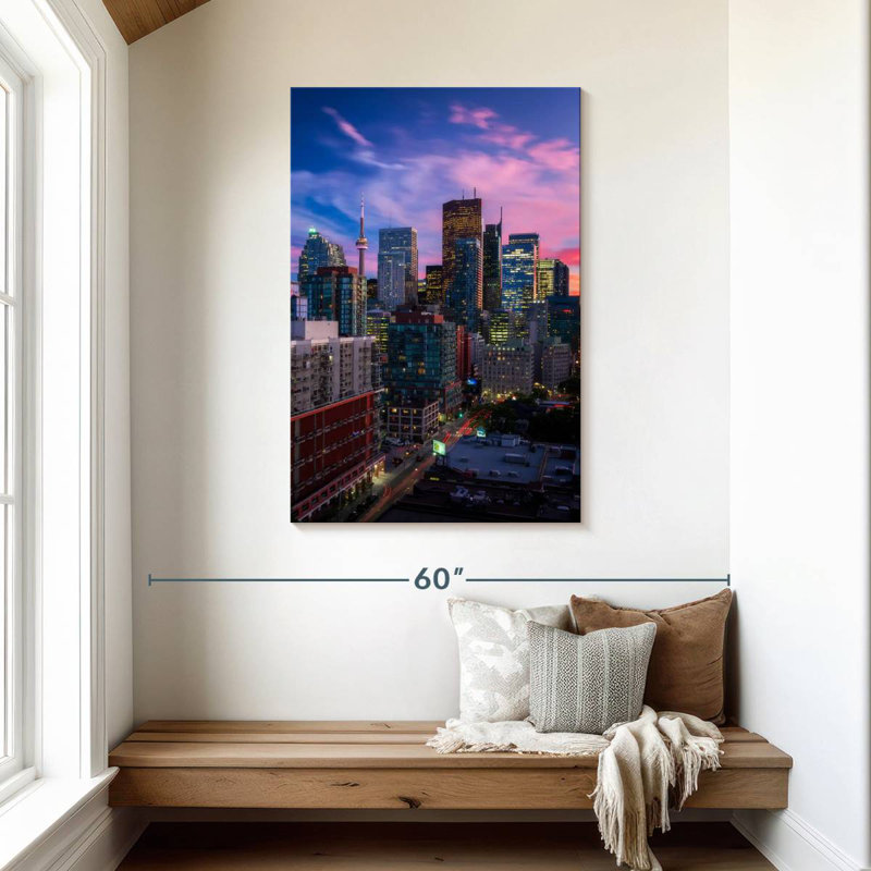 Sireci Toronto Twilight Sky, 45" H x 30" W