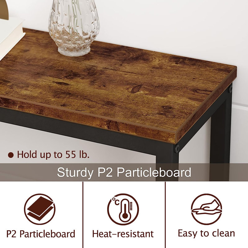 Jazzmarie Console Table, 31.10" H x 70.80" W x 7.90" D