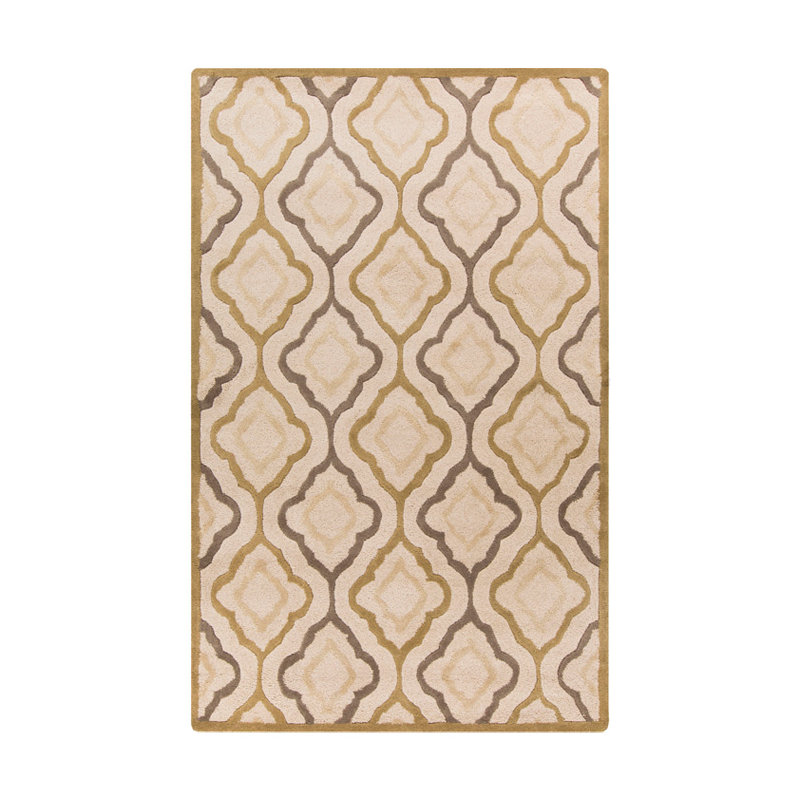 Modern Classics Wool Geometric Indoor Rug, Rectangle 9' x 13'