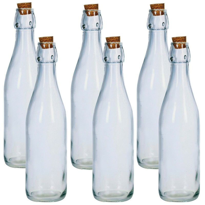 Glass Oil & Vinegar Cruet Set