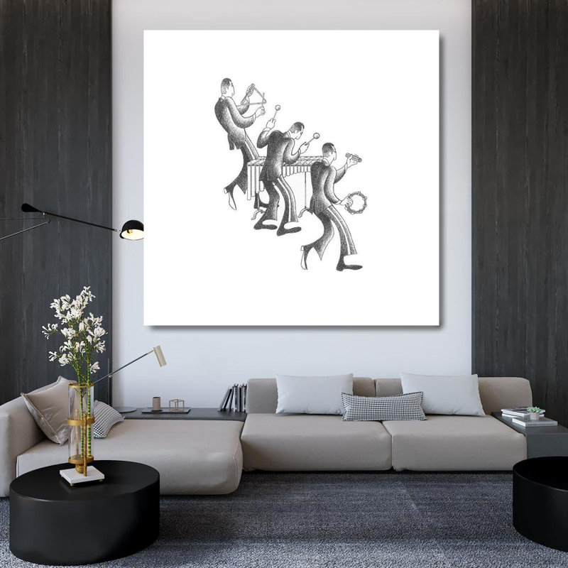 Art sur toile tendue avec Lark Manor ™, Vilar, Roger, section Marimba, H 36 po x l 36 po
