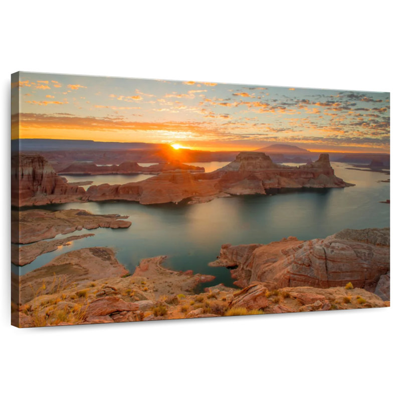 Alvord Gunsight Sunrise, H 30 po x l 45 po