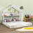 Biddlesden Unfinished Standard Bed with Shelves