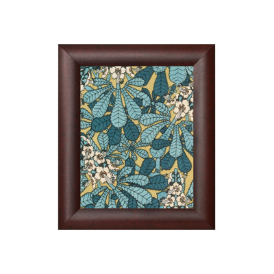 11x17 Picture Frame Red Corporate Rounded Style 58039 , 1.5 Inch MDF Moulding , Includes Glass and Backing , Wall Display Frame for Art, Posters, or Photos 