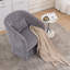 Fauteuil d'appoint pivotant rembourré-1680943854