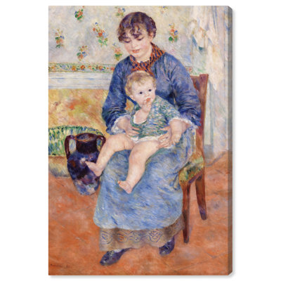 Pierre-Auguste Renoir " Young Mother " by Pierre-Auguste Renoir