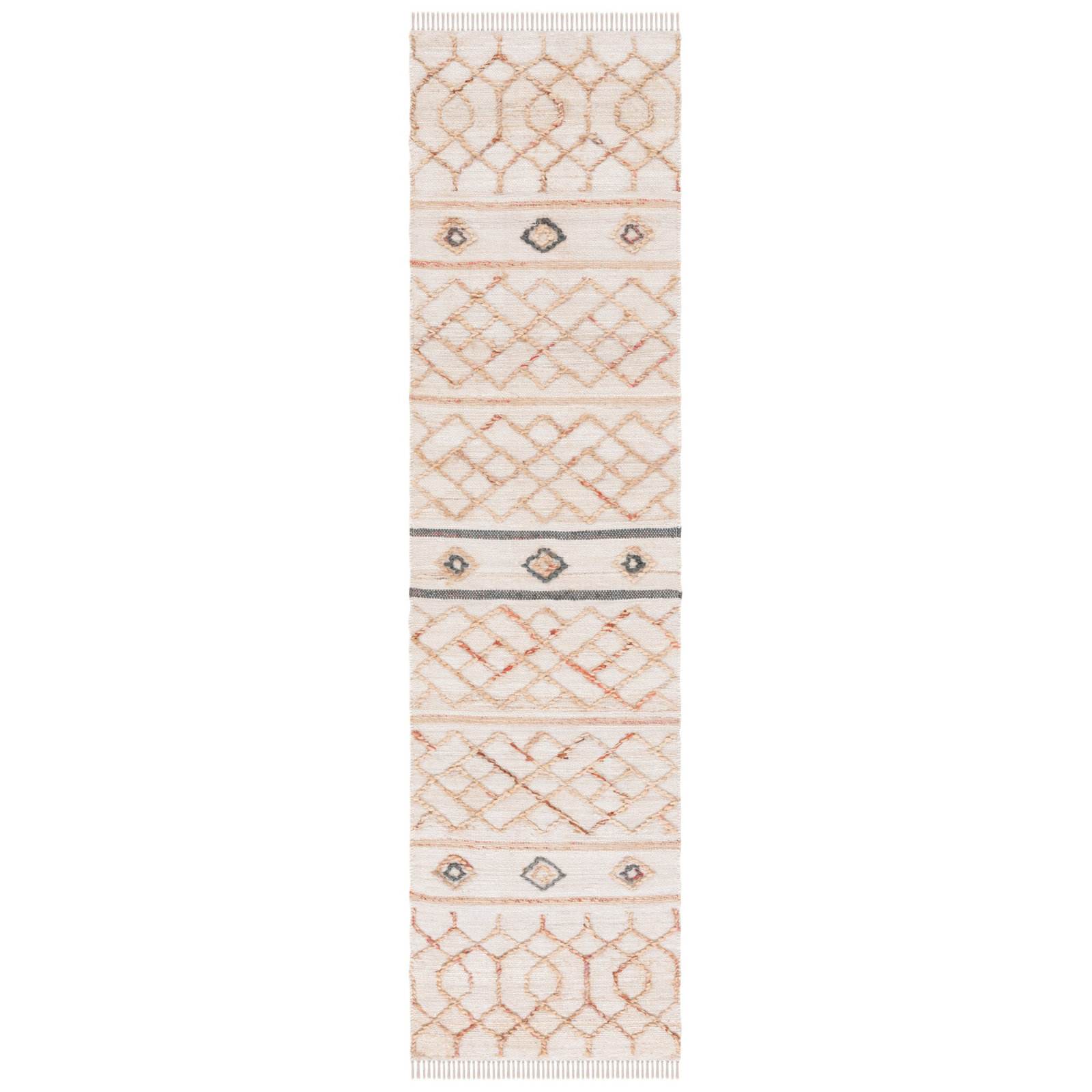 Kiya Natural/Ivory Rug, Runner 2'3" x 9'