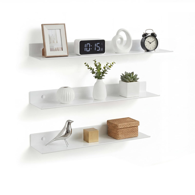 Metnal Wall Shelf, White