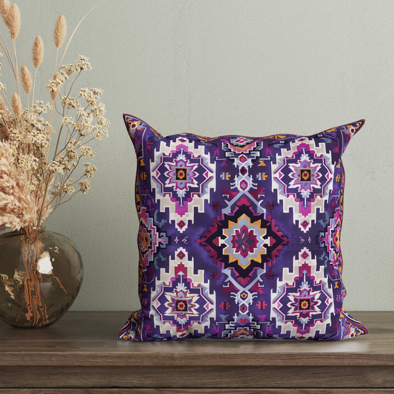 Housse de coussin Roshan Eastern Elegance, H 16 po x l 16 po