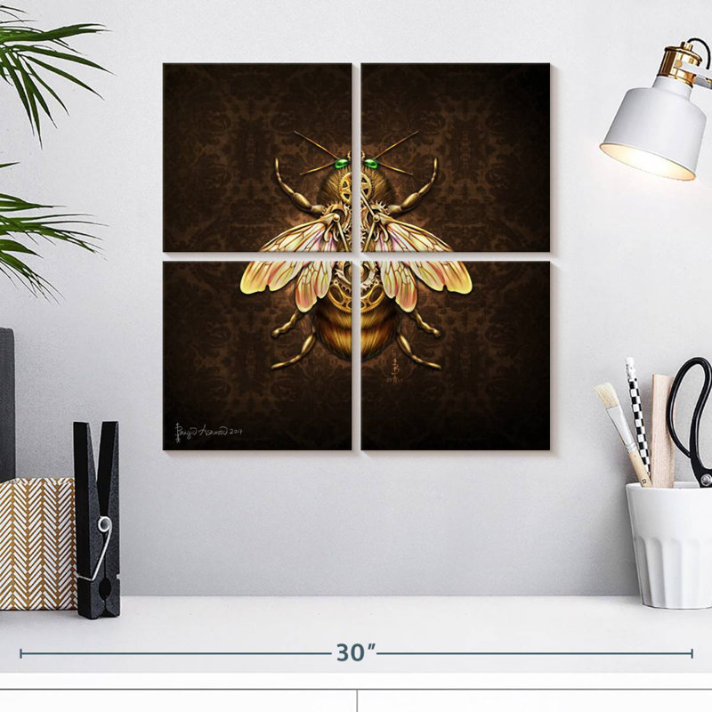 Bramp Steampunk Bee, H 18 po x l 18 po
