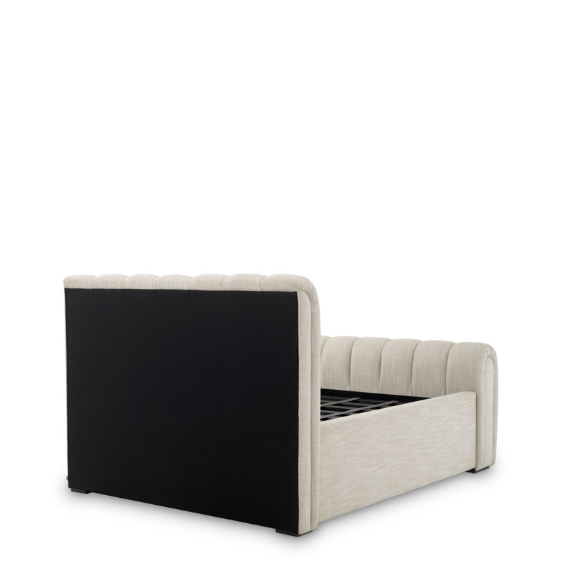 Bed Frame Kayden Albury Beige, Queen