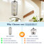 1 White Pendant