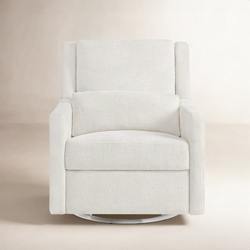 Seoul Power Recliner With USB-C Charging Ports, Nightlight & Lumbar Pillow, Sand, Ivory