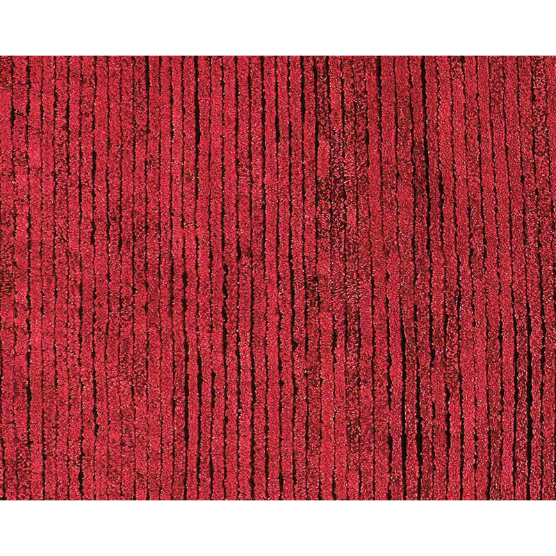 Hidden Path Striped Area Rug in Black/Red, Rectangle 8' x 10'