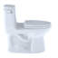 Toilette allongée une pièce 1,6 GPF conforme à l'ADA TOTO® UltraMax®, blanc coton-10482798-1694843