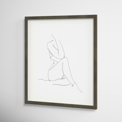 Nude Contour Sketch No. 1 Print