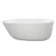 Daniela 58'' L Freestanding Soaking Bathtub-517228784-517228789