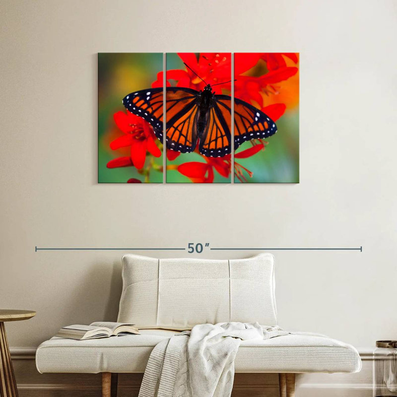 «Viceroy Butterfly» imitant le papillon monarque, H 24 po x l 38 po