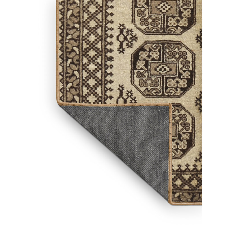 Tapis olive Southwestern, Rectangle 5 pi x 7 pi