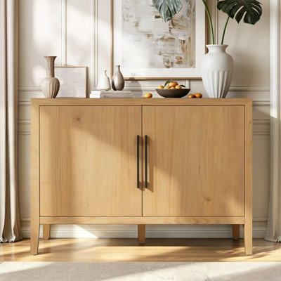 Buffet de ferme 47 "avec pieds réglables et 2 portes Rolisa