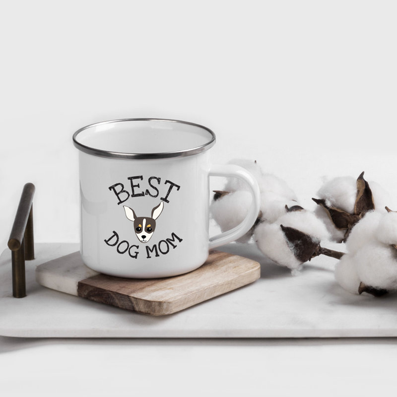 Tasse de camping Best Dog Mom, Chihuahua
